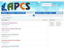Tablet Screenshot of forum.apcs.vn